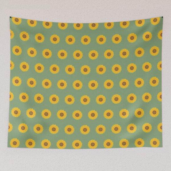 Item preview, Yellow Sunflower Flower Pattern designed and sold by UniqueMw.