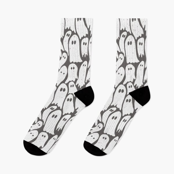 Item preview, Ghosts with pink speckles designed and sold by Shelley Gilbert.
