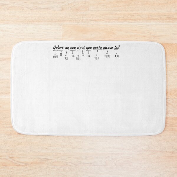 Item preview, What is this? Funny phrase For French Students  designed and sold by bestshirtcom.