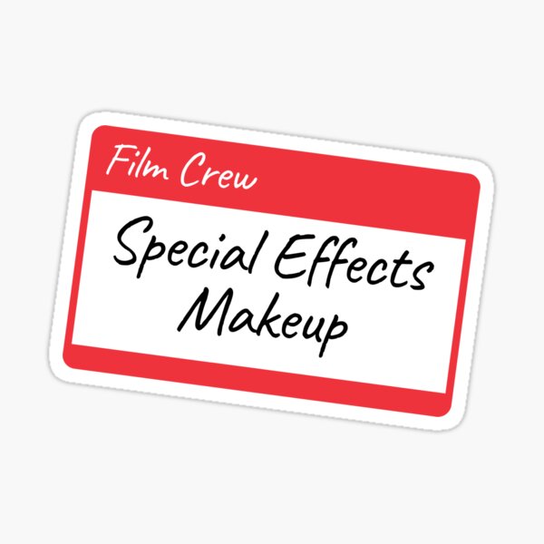 Item preview, Film Crew: Special Effects Makeup designed and sold by alemar-merch.