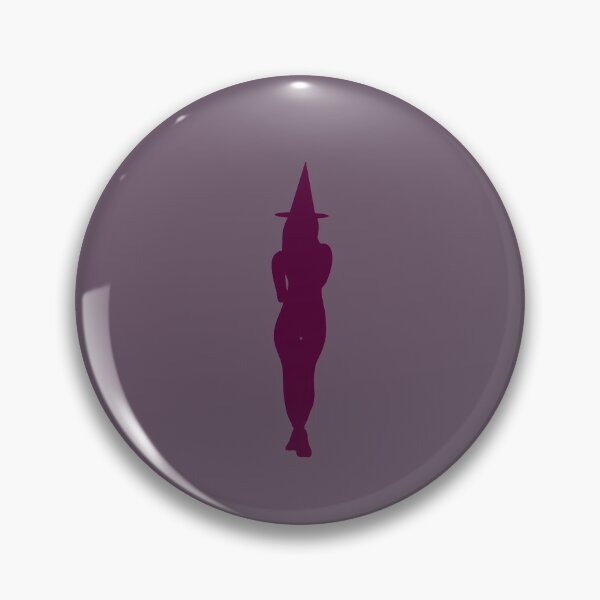 Item preview, Halloween witch sensual wine color silhouette designed and sold by BV-creas.