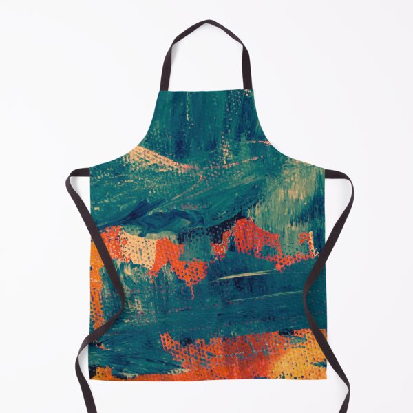 Item preview, Blue Teal Orange Abstract designed and sold by IamTrending.