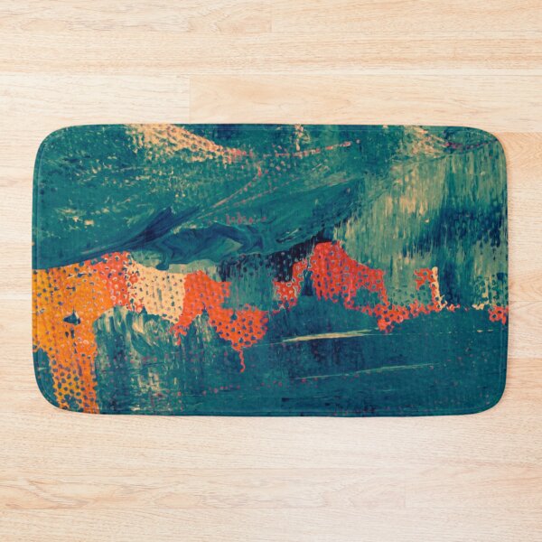 Item preview,  Blue Teal Orange Abstract  designed and sold by IamTrending.