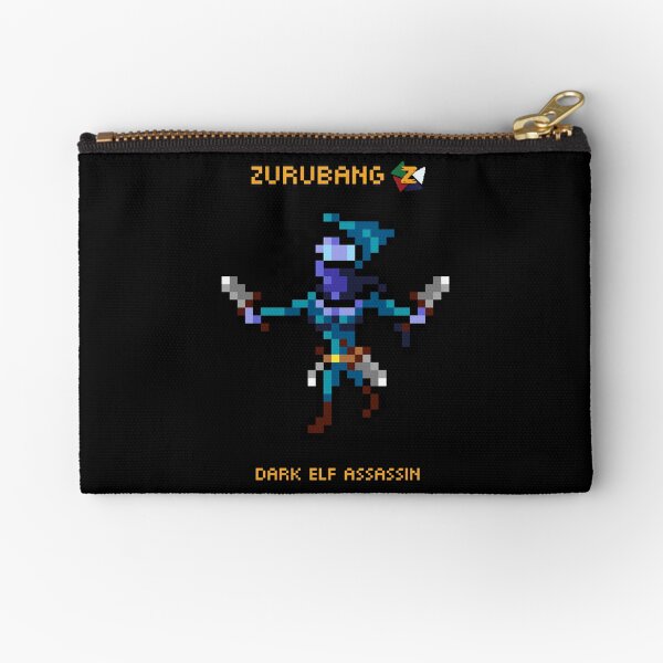 Dark Elf Assassin - Zurubang Zipper Pouch