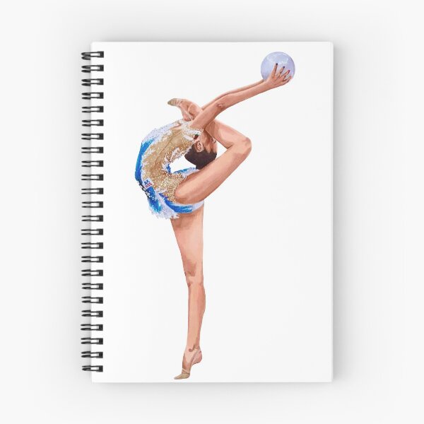 Item preview, Rhythmic Gymnastics Alina Harnasko Ball Ring Balance  designed and sold by rhythmicdrawing.