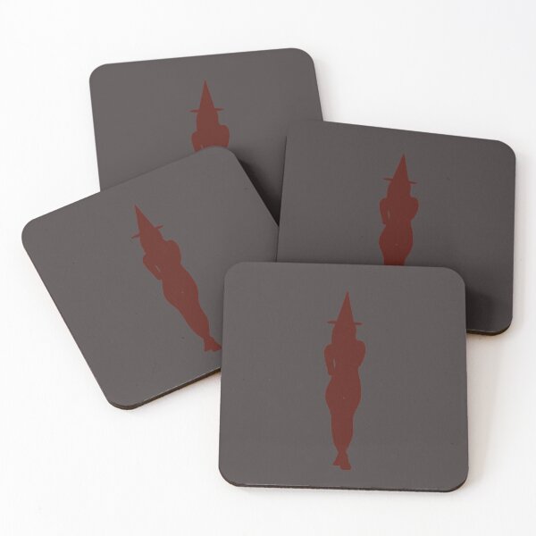 Item preview, Halloween witch blood red sensual silhouette designed and sold by BV-creas.
