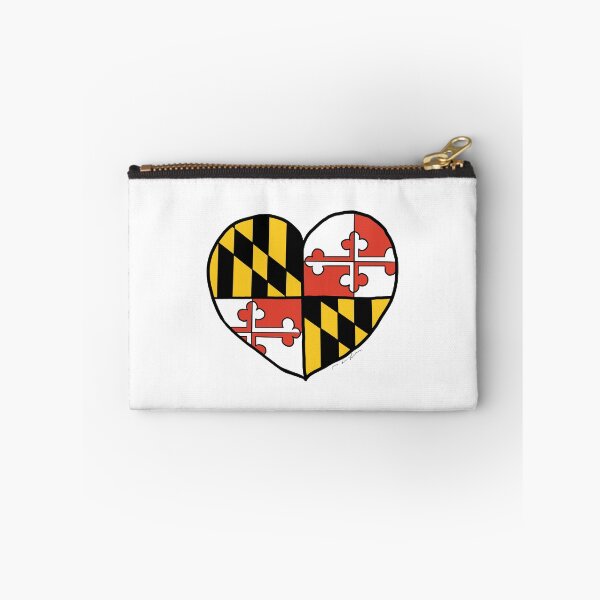 Artikelvorschau, Maryland Flag Herz entworfen und verkauft von GLDesignStudio.