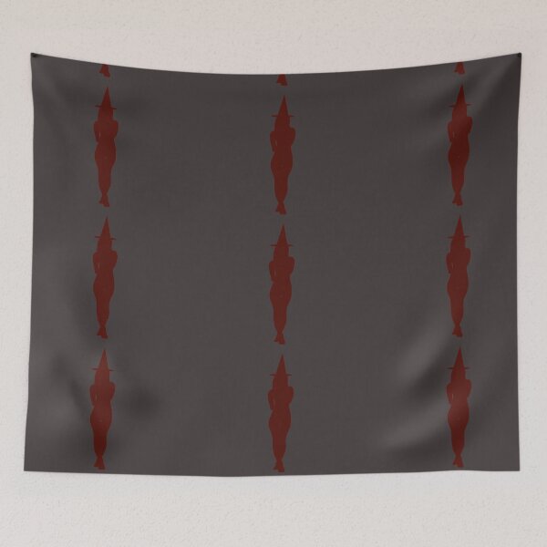 Item preview, Halloween witch blood red sensual silhouette designed and sold by BV-creas.