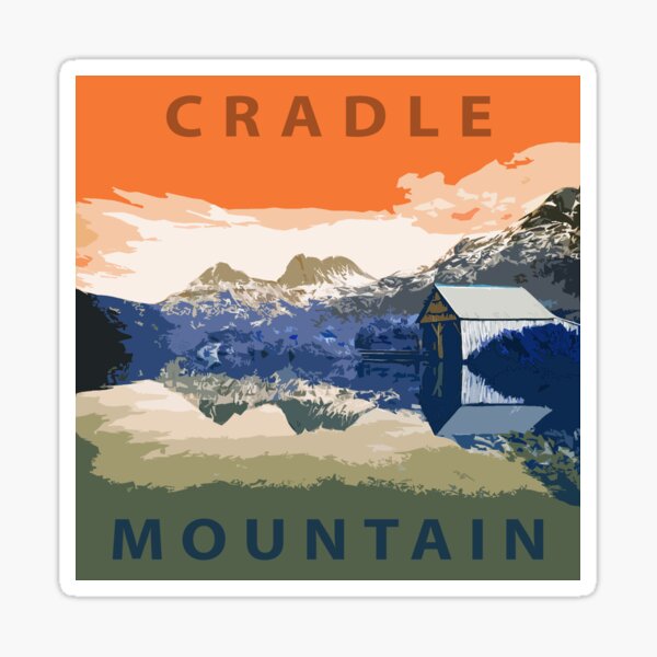 Cradle Mountain Sticker