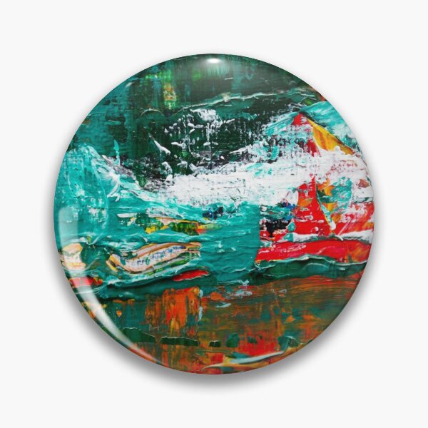 Item preview, Teal Orange Abstract Art designed and sold by IamTrending.