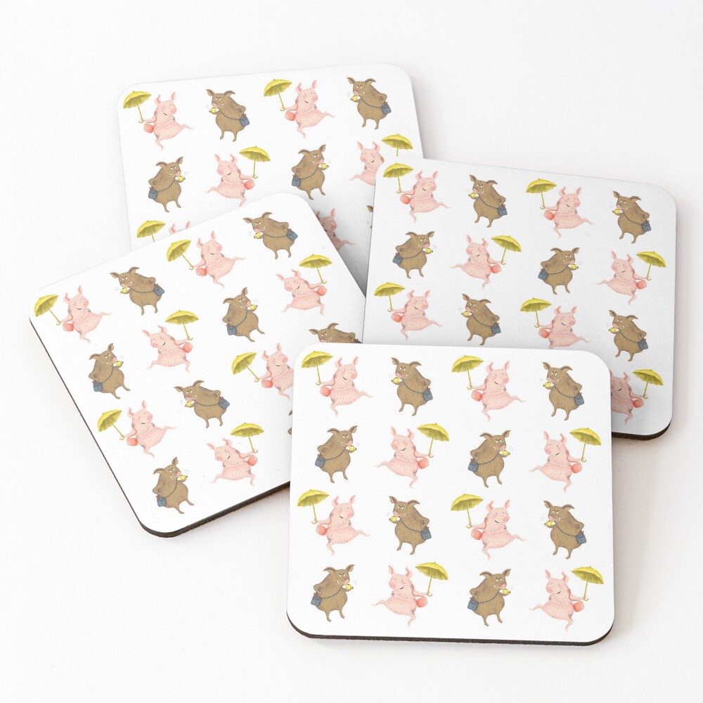 Item preview, Coasters (Set of 4) designed and sold by BillyBooks.