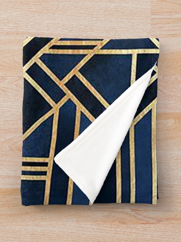 "Art Deco" Throw Blanket for Sale by OtterFactory Redbubble