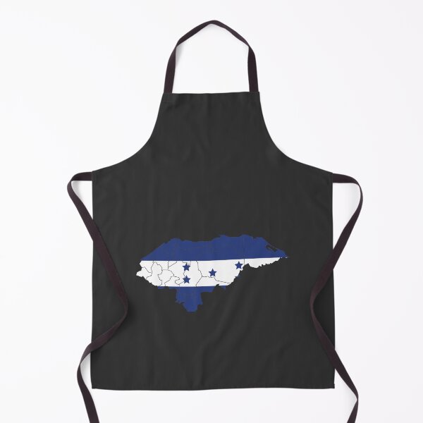 Item preview, Honduras Flag Map with regions designed and sold by Alo.