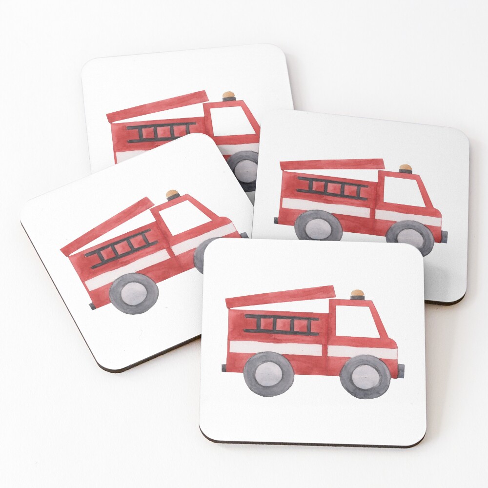 Item preview, Coasters (Set of 4) designed and sold by pompomprints.