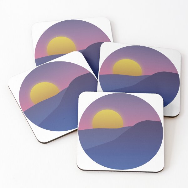 Item preview, Sunset Mountains designed and sold by loiedesigns.