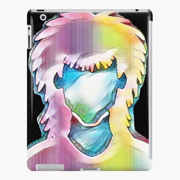 Retro Vintage 80s Neon Rocker Mullet Dude Pastels Blue Purple Pink