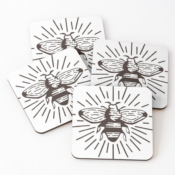 Item preview, Sunburst Bee Design designed and sold by cat803.
