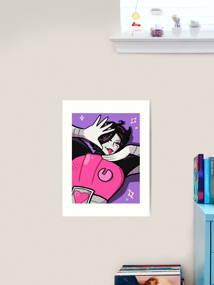 Mettaton JoJo Pose, an art print by Vyzheia - INPRNT