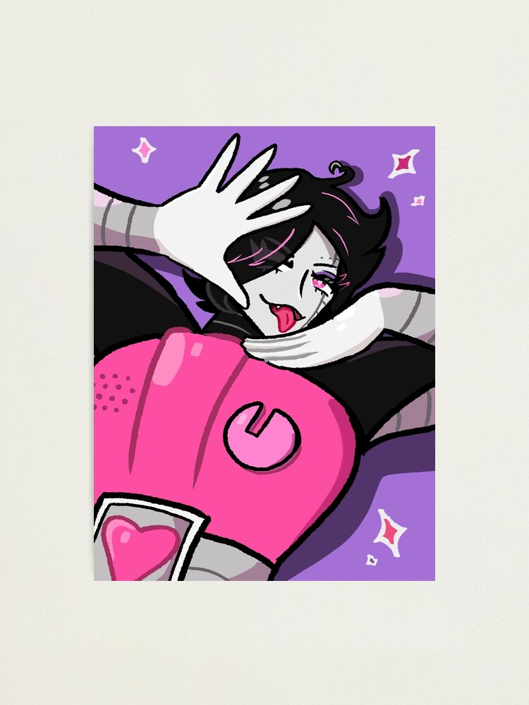 mettaton jojo pose Photographic Print for Sale by gothdads