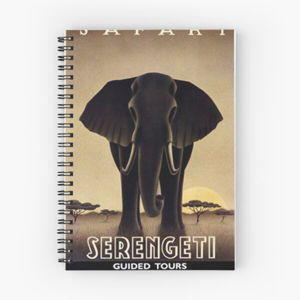 Artikelvorschau, Vintage Reiseposter: Serengeti Tansania Safari entworfen und verkauft von Vintage Vibes.