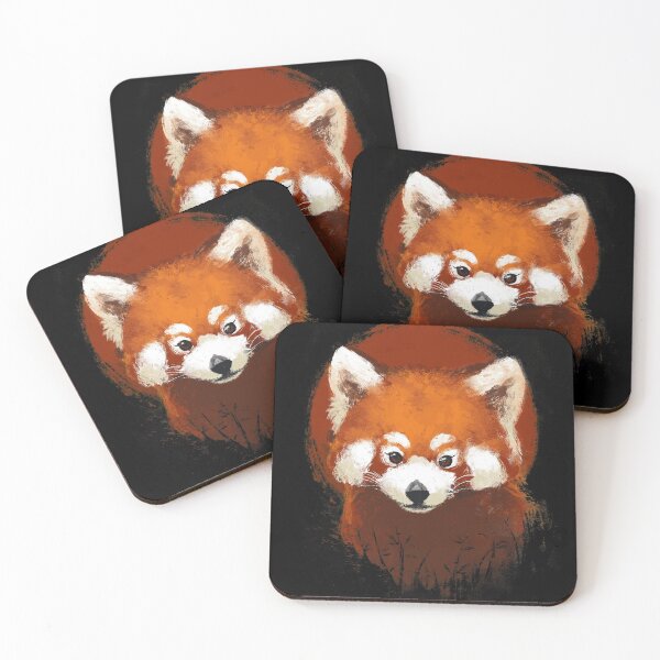 Item preview, Red Panda Sunset - Cute fluffy Animal - Forest Nature designed and sold by BlancaVidal.