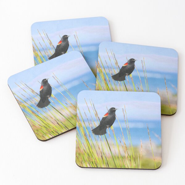 Item preview, Summer Red Winged Blackbird designed and sold by FineArtography.