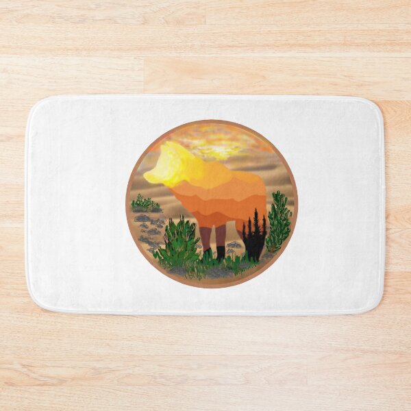 Item preview, desert wolf designed and sold by THE AMERICAN TEEVANGELIST.