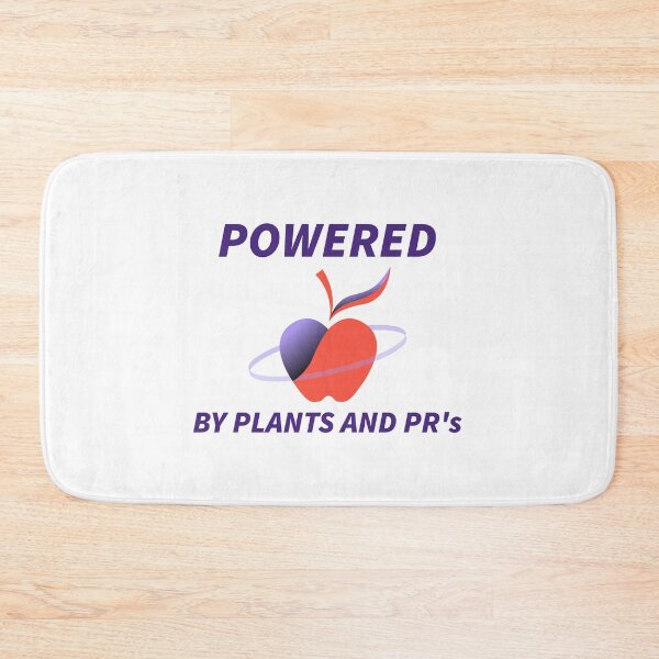 Item preview, Powered By Plants And PR's designed and sold by RiseandShineTee.