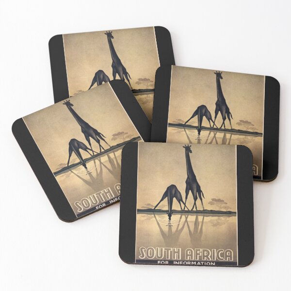 Item preview, Vintage Travel Poster: Mystic South Africa Safari designed and sold by Vintage Vibes.