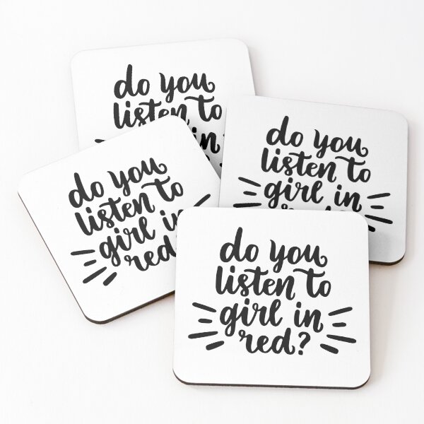 Item preview, Do you listen to girl in red? designed and sold by letterbrighter.