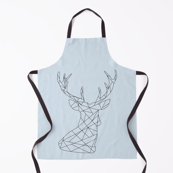 Item preview, Geometric Stag Head designed and sold by CopperBlueStore.