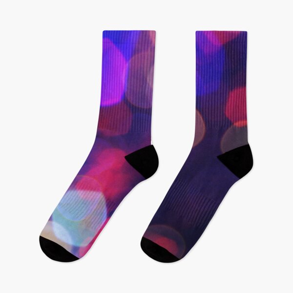 Item preview, Preppy Pink Purple Blue Bokeh  designed and sold by IamTrending.