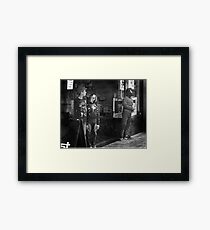 superheroes Framed Print