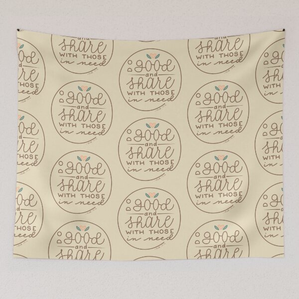 Item preview, Hacer el bien y compartir - Word Art designed and sold by HeartBeams.