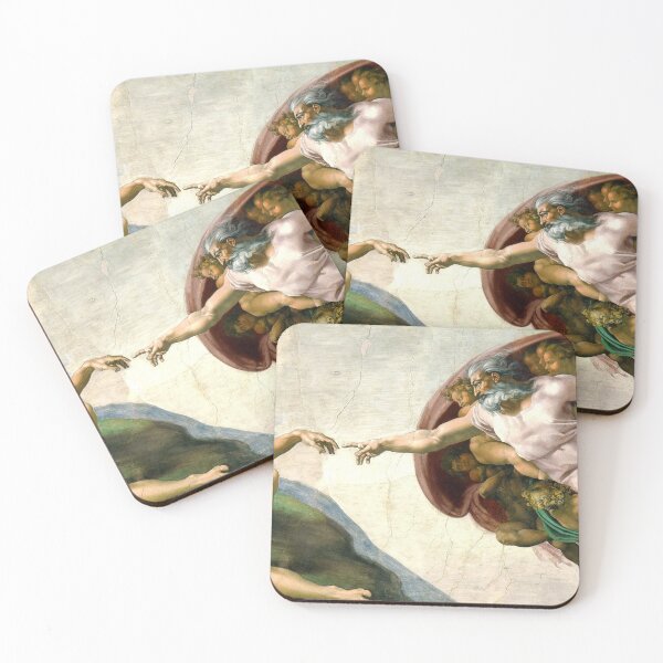 Item preview, Michelangelo's Creation of Adam designed and sold by arthistory.