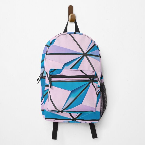 Item preview, Preppy Pink Blue Abstract  designed and sold by IamTrending.