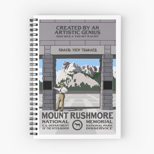 Item preview, Created by a (Racist) Artistic Genius - Mount Rushmore National Memorial designed and sold by mp2262.