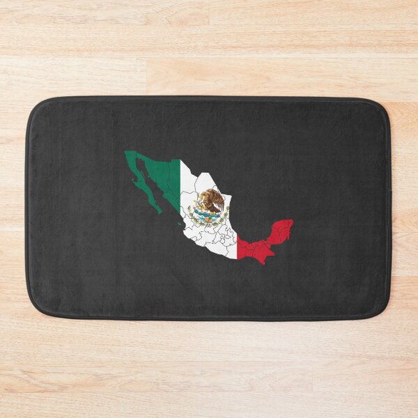 Item preview, Mexico Flag Map with regions designed and sold by Alo.