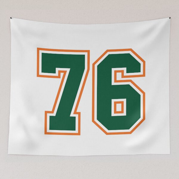Item preview, Jersey 76 Number. Number seventy-six Straight From Miami designed and sold by Urosek.