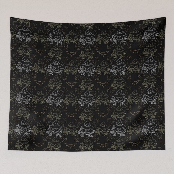 Item preview, Dark Halloween Pattern designed and sold by SydLinkletter.
