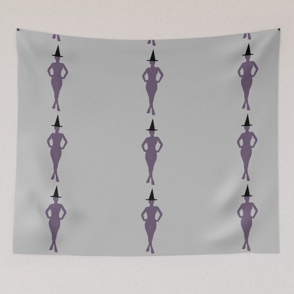 Item preview, Halloween witch veil sensual silhouette designed and sold by BV-creas.