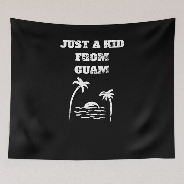 Item preview, Just a kid from guam chamorro pride Retro Vintage designed and sold by Jeangel97.