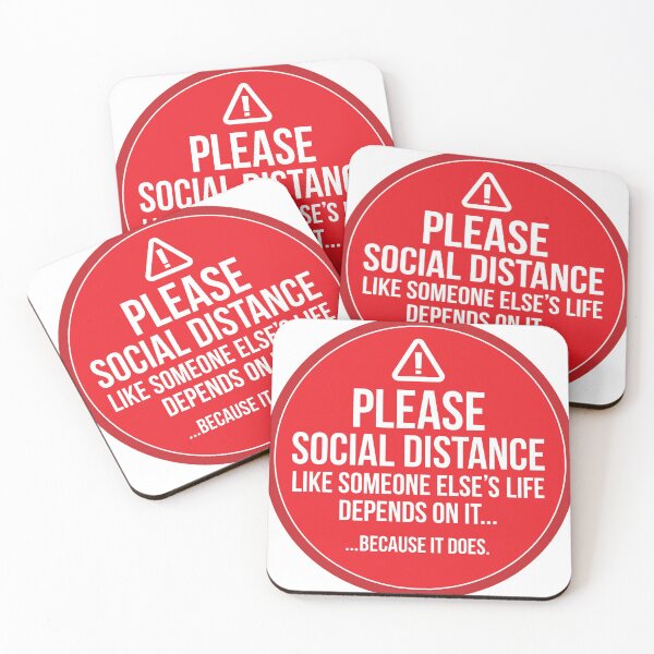 Item preview, Social Distance designed and sold by dtkindling.