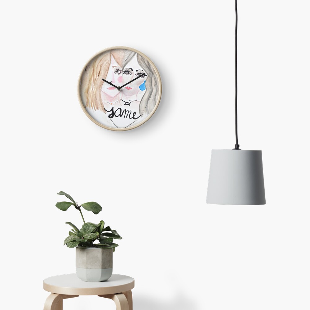 Item preview, Clock designed and sold by lecosechenonsai.