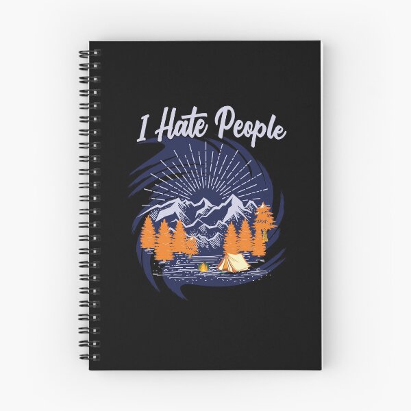 Item preview, I hate people outdoors adventures designed and sold by RoguePixel.