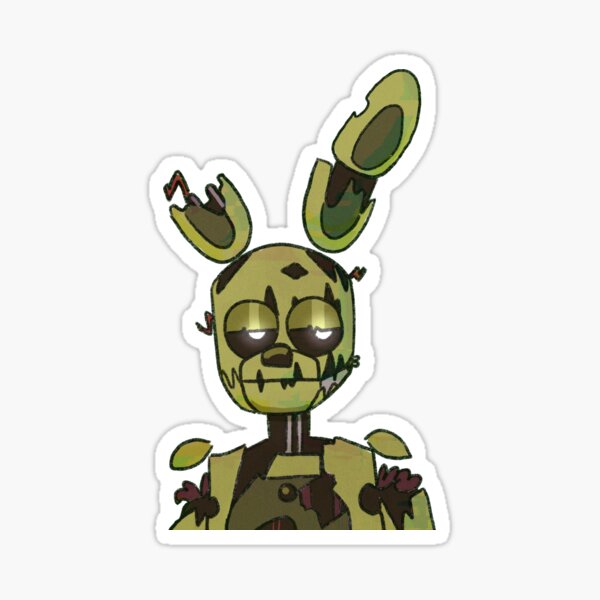 Spring Trap - Five Nights At Freddys - Sticker