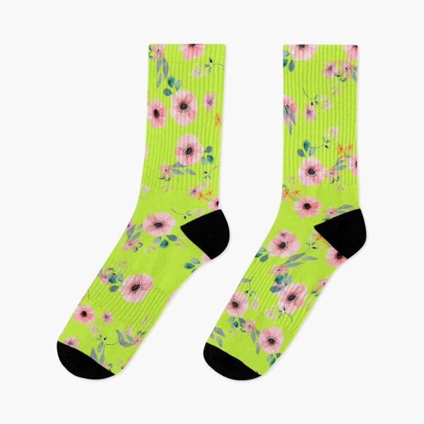 Artikelvorschau, Blumiger Kirschblüten-Blumendruck - Gelb / Grün entworfen und verkauft von WildNClassyFun.