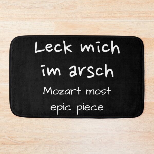 Item preview, Mozart epic leck mic im arsch designed and sold by Stylekingdom.