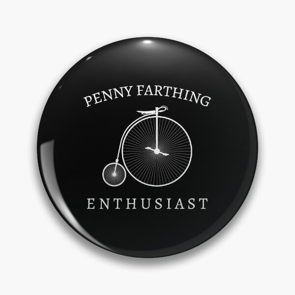 Item preview, Enthusiast Vintage High Wheeler Bicycle Penny Farthing graphic designed and sold by jakehughes2015.