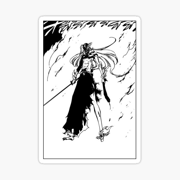 Shiro Ichigo Bleach Anime Manga 2 Sticker